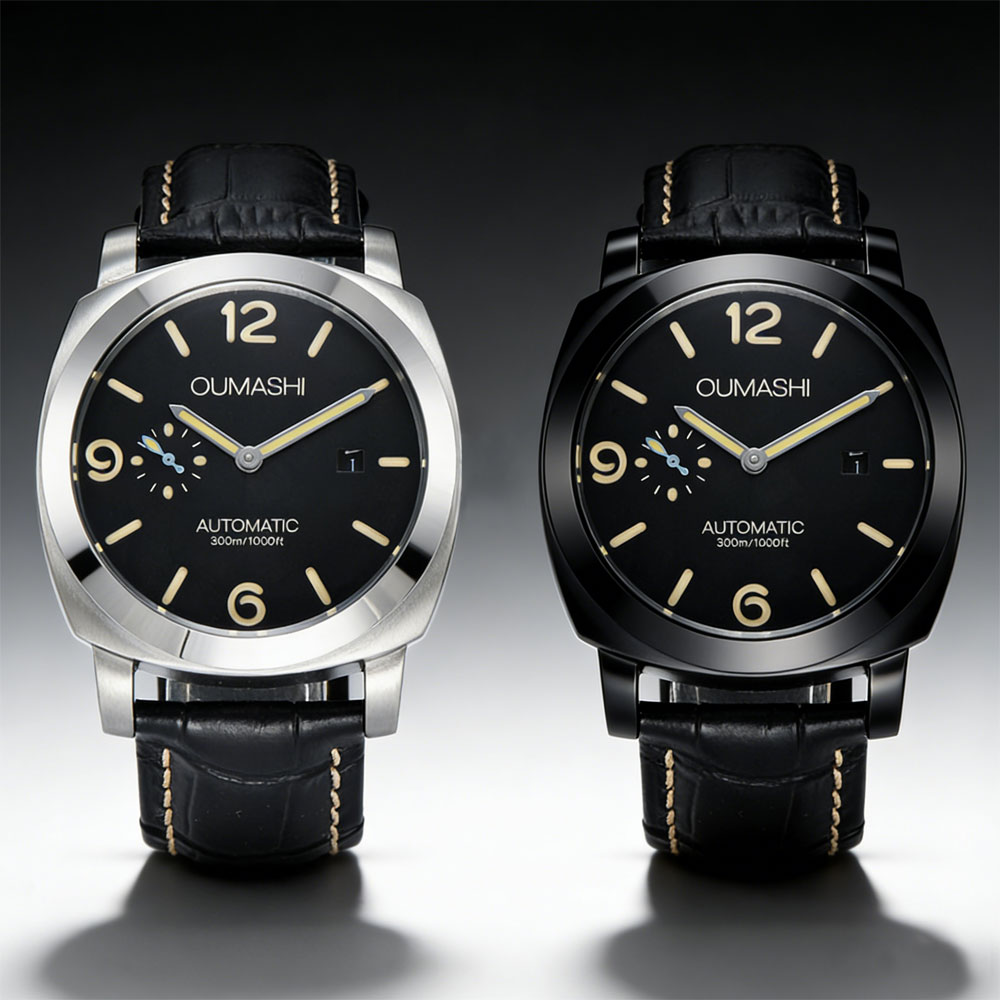 Stainless Bracelet Diver - Мужские часы 44 мм с механизмом