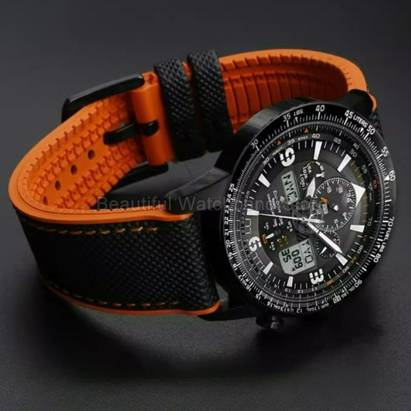 Citizen Watch Promaster - Мужской ремешок для часов из фторкаучука