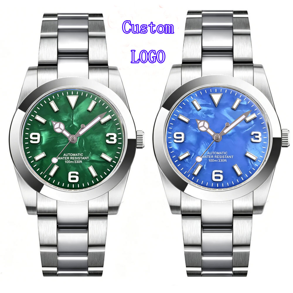 Stainless Bracelet Diver - Мужские механические часы с индивидуальным логотипом,