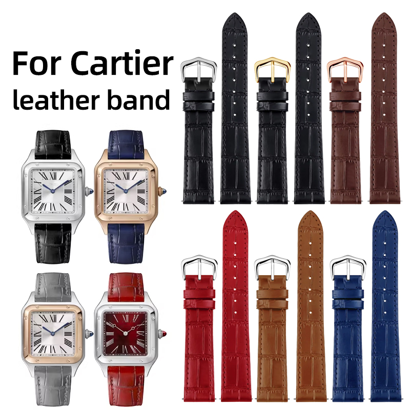 Cartier Watch Tank - Ремешок из натуральной кожи 15 мм,