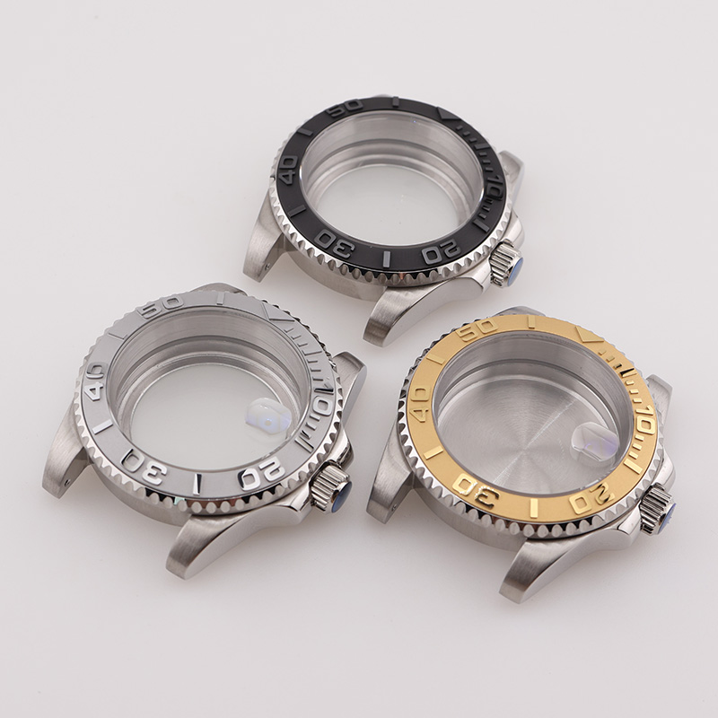 Seiko Watch Prospex - Корпуса для часов 40 мм, серебристые,