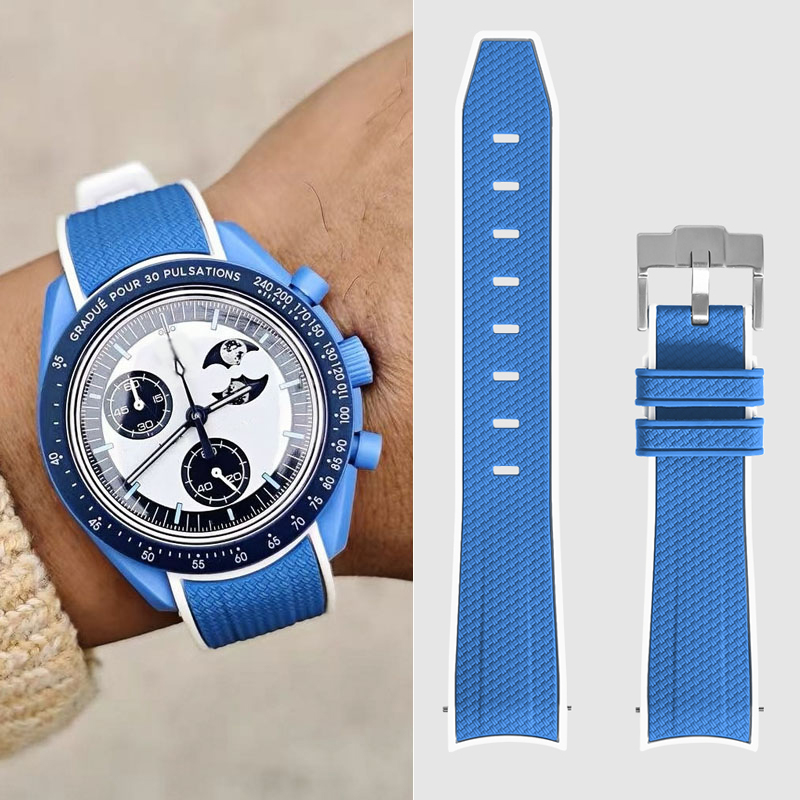 Omega Watch Seamaster - Для Omega Swatch 20 мм изогнутый