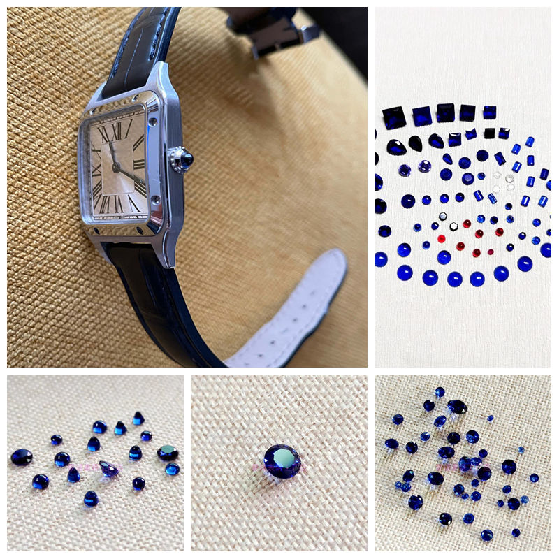Cartier Watch Ballon Bleu - Коронка для часов с круглым синим