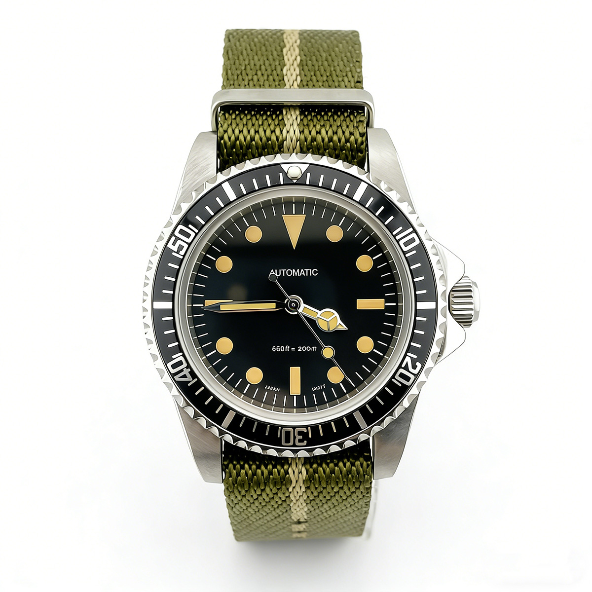 Tropic Strap Vintage - Мужские часы Diver Retro 39,5 мм