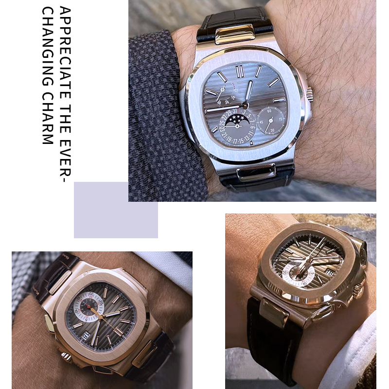 Ремешок для часов из натуральн – обзор и цена Patek Philippe Watch Nautilus