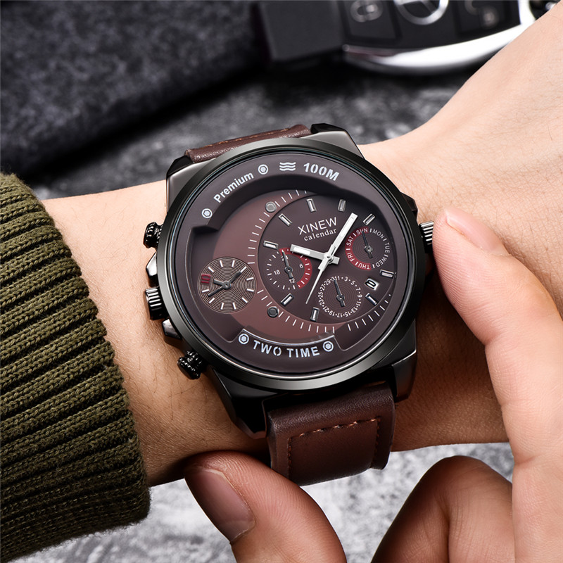 Оригинальные брендовые мужские – обзор и цена Leather Watch Band Men