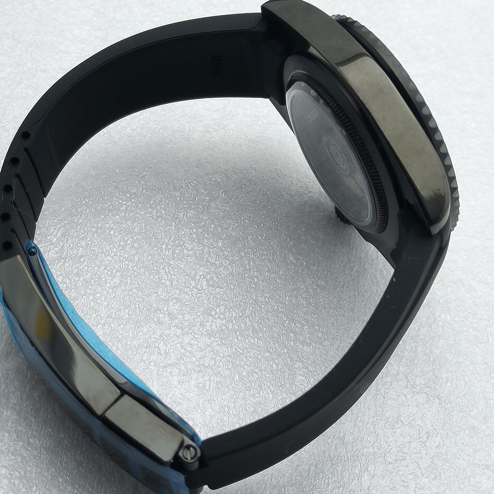 Часы NH36 40 мм, черные мужски – обзор и цена Stainless Bracelet Diver