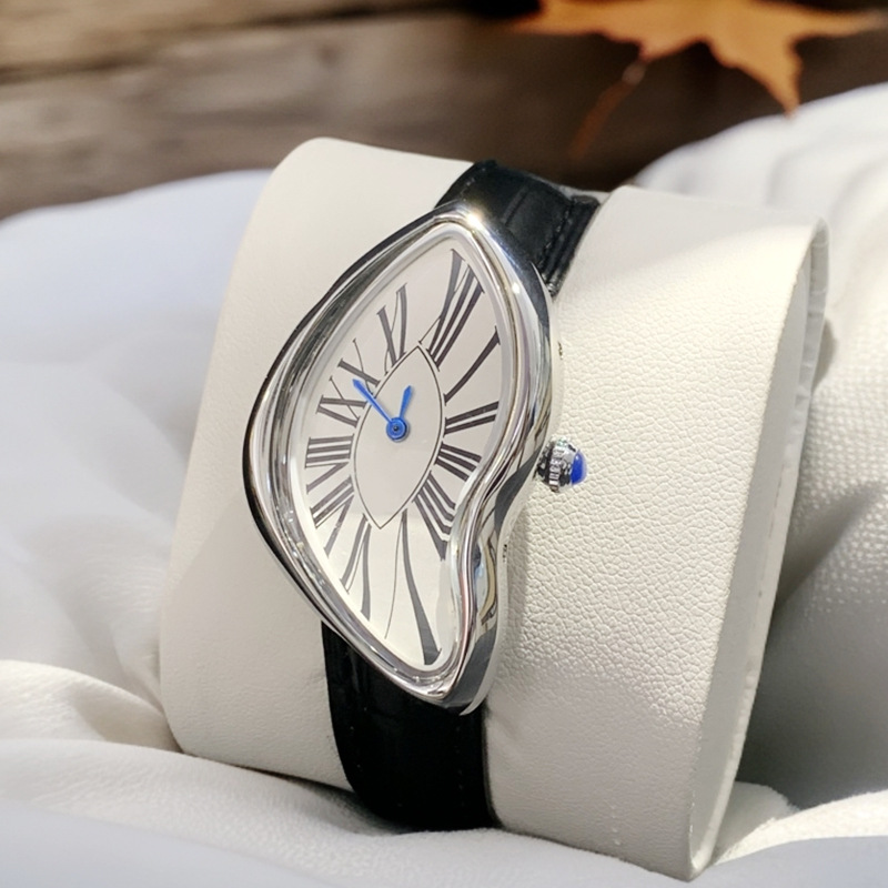 Средневековые часы Alien Melt  – обзор и цена Leather Watch Band Men