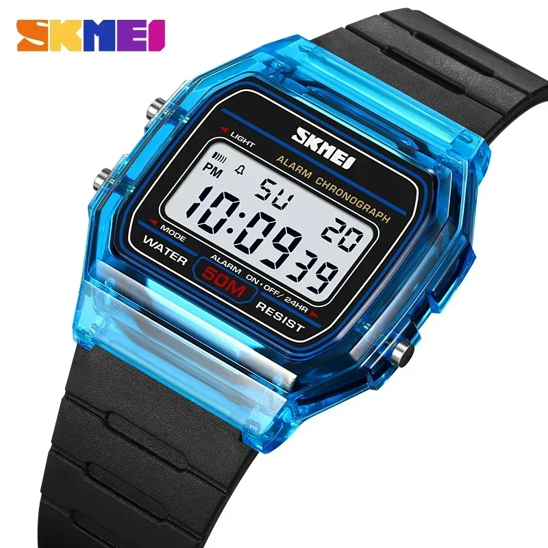SKMEI 2056, прозрачный ремешок – обзор и цена Rubber Strap Diver