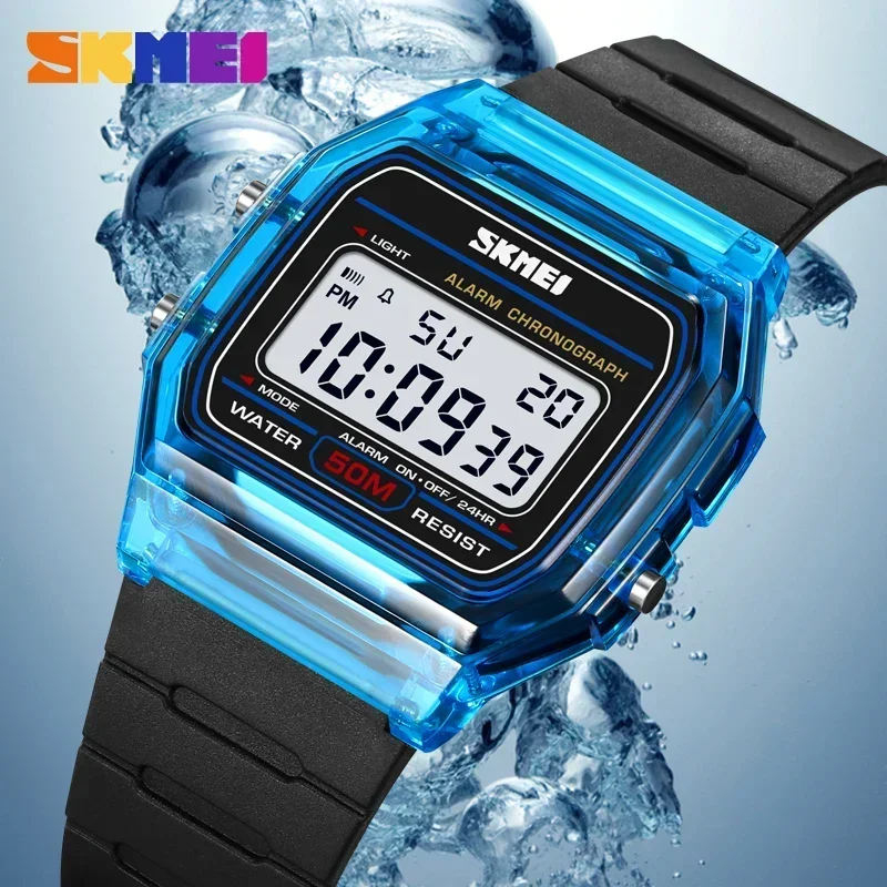 SKMEI 2056, прозрачный ремешок – обзор и цена Rubber Strap Diver