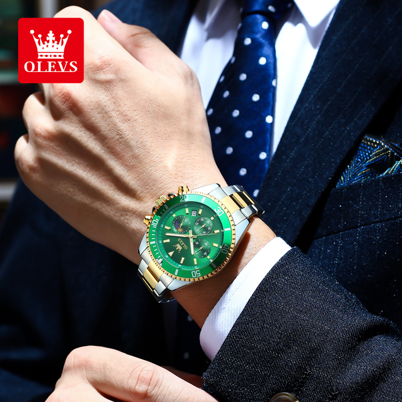 Мужские часы OLEVS 2870 с фаза – обзор и цена Rolex Watch Submariner