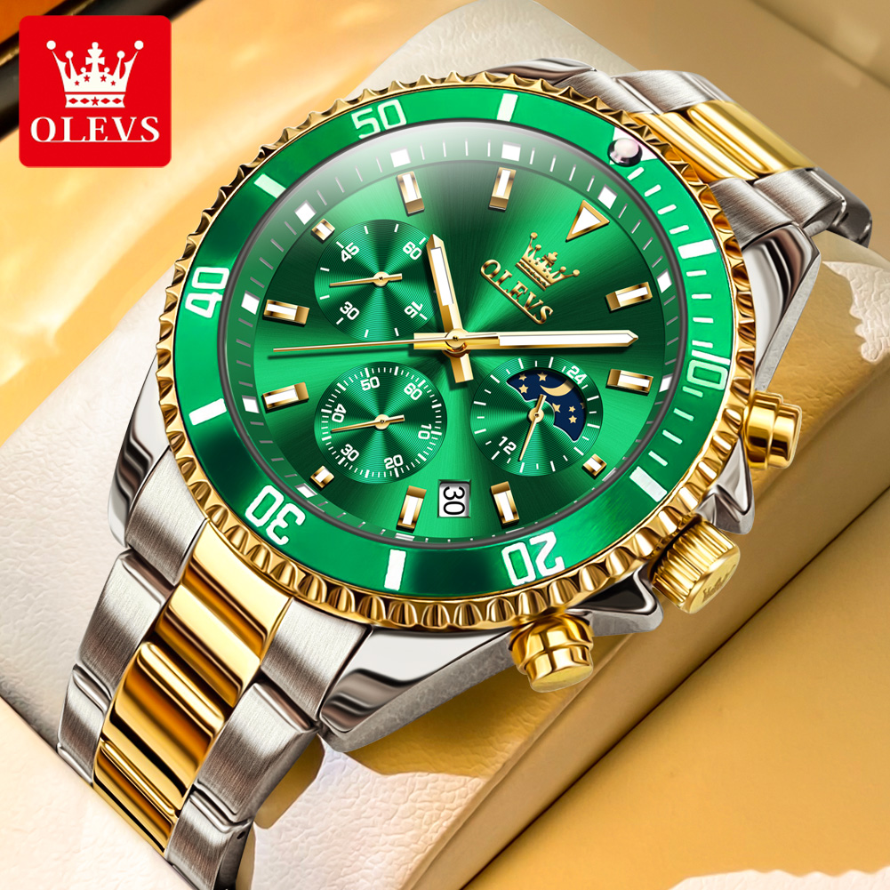 Мужские часы OLEVS 2870 с фаза – обзор и цена Rolex Watch Submariner