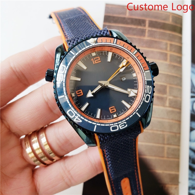 Мужские часы GMT для дайвинга  – обзор и цена Rubber Strap Diver
