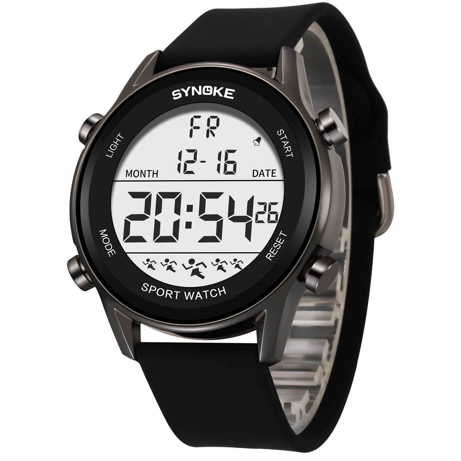 Часы наручные SYNOKE 9825A Муж – обзор и цена Rubber Strap Diver